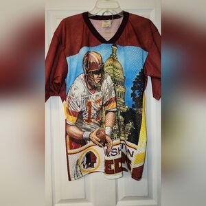 Vtg Washington Redskins Jersey Double-Sided Big Graphic by CCM Men's S/M